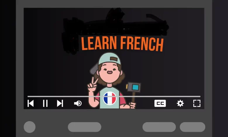Learn French with YouTube