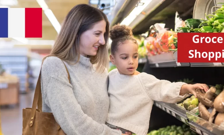 آموزش واژگان و جملات ضروری زبان فرانسوی برای خرید از سوپرمارکت